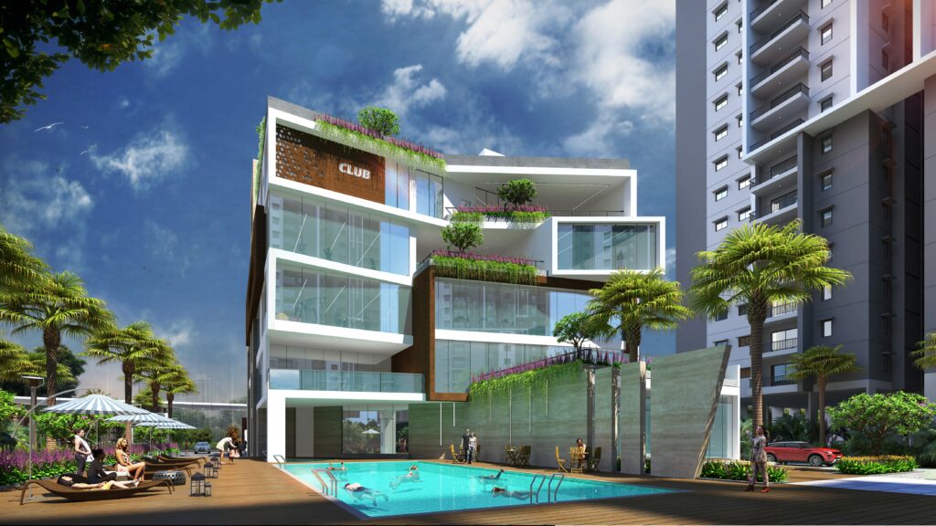 amenities in club arsha gated community